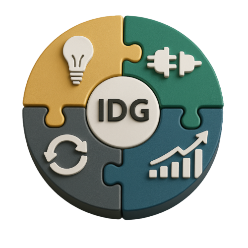 IDG Circle Chart Lego style